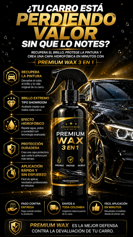 Premium Wax 3 en 1