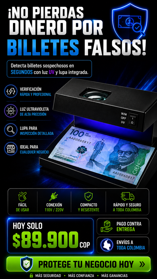IDENTIFICADOR DE BILLETES FALSOS